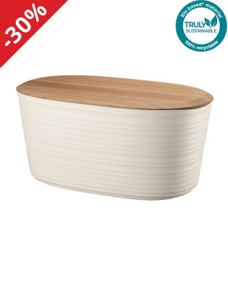 Cutie pentru paine, 10L, alba, Tierra - Guzzini